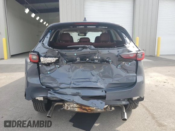 2024 Mazda CX-5 2.5 S Preferred Package with VIN JM3KFBCLXR0530862, listed as a Copart auction lot 54835645 with 14,923 mi miles and Clean Title. Bid and sale history available at carsss.com. Image 6.