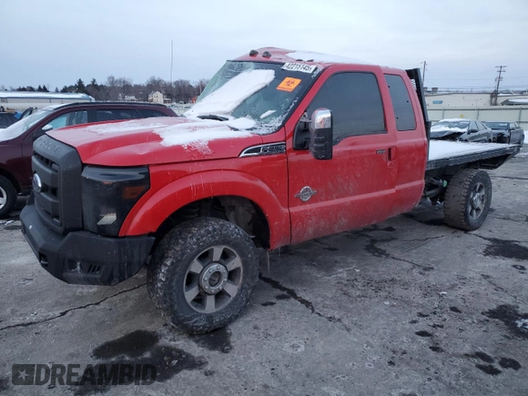 2011 Ford F-250 XL with VIN 1FT7X2BT2BEC32781, listed as a Copart auction lot 42215145 with Not Provided miles and Salvage Title. Bid and sale history available at DreamBid. Image 1.