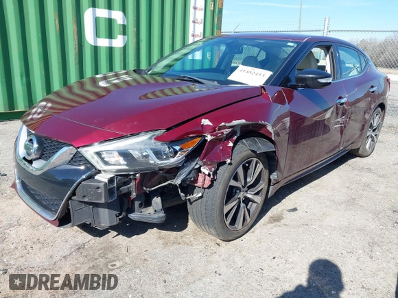 2017 Nissan Maxima SL with VIN 1N4AA6AP8HC433839, listed as a IAAI auction lot 41482453 with 109,869 mi miles and . Bid and sale history available at DreamBid. Image 17.