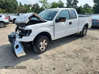 2010 Ford F-150 XL with VIN 1FTEX1C87AFA01850, listed as a Copart auction lot 63544455 with 107,615 mi miles and Salvage title. Bid and sale history available at DreamBid. Image 1.