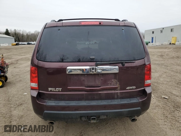 2011 Honda Pilot EX-L with VIN 5FNYF4H57BB501674, listed as a Copart auction lot 50829845 with 0 mi miles and Clean Title. Bid and sale history available at carsss.com. Image 6.