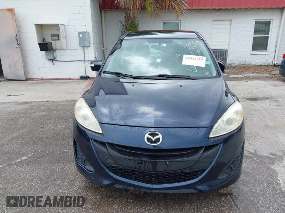 2014 Mazda 5 Sport with VIN JM1CW2BL6E0169672, listed as a IAAI auction lot 42422459 with 212,179 mi miles and . Bid and sale history available at DreamBid. Image 6.