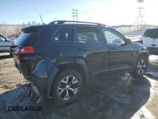 2018 Jeep Cherokee Trailhawk with VIN 1C4PJMBX2JD571903, listed as a Copart auction lot 88515745 with 79,598 mi miles and Salvage Title. Bid and sale history available at DreamBid. Image 3.