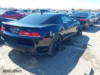 2015 Chevrolet Camaro SS with VIN 2G1FK1EJ3F9228884, listed as a IAAI auction lot 41647808 with 91,544 mi miles. Bid and sale history available at carsss.com. Image 4.