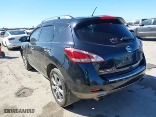 2014 Nissan Murano SL with VIN JN8AZ1MU1EW400591, listed as a IAAI auction lot 41717711 with 158,431 mi miles. Bid and sale history available at carsss.com. Image 3.