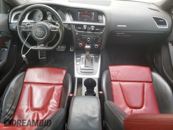 2015 Audi S5 Premium Plus with VIN WAUCGAFR1FA037773, listed as a Copart auction lot 73284174 with 138,487 mi miles and Salvage Title. Bid and sale history available at carsss.com. Image 8.