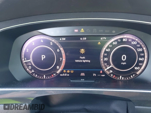 2018 Volkswagen Tiguan SEL Premium with VIN 3VV5B7AX2JM202908, listed as a IAAI auction lot 41137619 with 84,323 mi miles and . Bid and sale history available at DreamBid. Image 7.