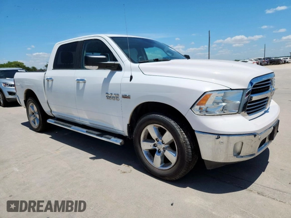 2016 Ram 1500 SLT with VIN 1C6RR7LT7GS115728, listed as a Copart auction lot 62543485 with 75,475 mi miles and Clean title. Bid and sale history available at DreamBid. Image 4.