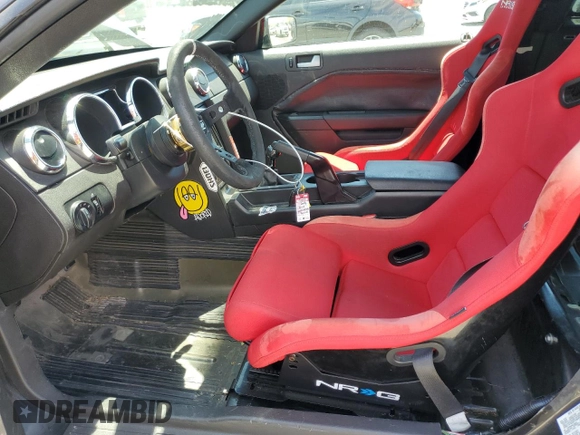 2008 Ford Mustang Deluxe with VIN 1ZVHT80N985138684, listed as a Copart auction lot 66026785 with 174,261 mi miles and Salvage title. Bid and sale history available at DreamBid. Image 7.