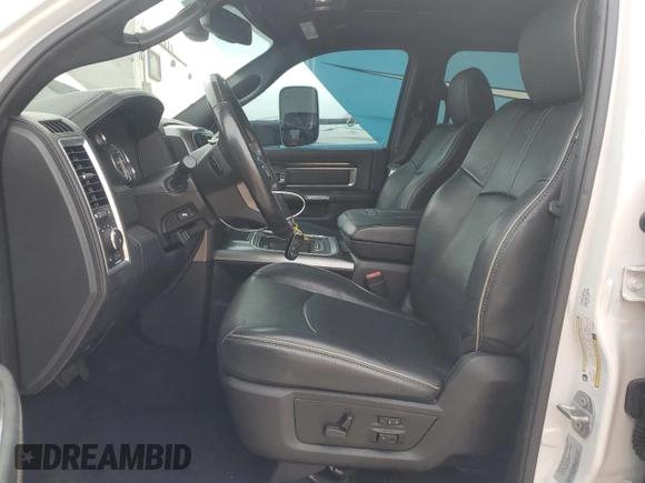 2017 Ram 3500 Longhorn with VIN 3C63RRNLXHG766715, listed as a Copart auction lot 76456104 with 51,293 mi miles and Salvage Title. Bid and sale history available at carsss.com. Image 7.