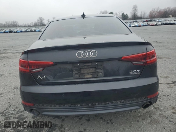2017 Audi A4 Premium Plus with VIN WAUENAF49HN037325, listed as a Copart auction lot 50267105 with 71,616 mi miles and Salvage Title. Bid and sale history available at carsss.com. Image 6.