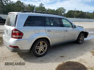 2009 Mercedes-Benz GL-Class 4.6L with VIN 4JGBF71E29A450066, listed as a Copart auction lot 73738034 with 108,285 mi miles and Salvage Title. Bid and sale history available at carsss.com. Image 3.