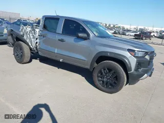 2024 Chevrolet Colorado 4WD Trail Boss with VIN 1GCPTEEK7R1123315, listed as a IAAI auction lot 41611991 with 10,368 mi miles. Bid and sale history available at carsss.com. Image 1.