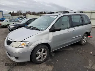2003 Mazda MPV LX with VIN JM3LW28A330360105, listed as a Copart auction lot 85750964 with 182,129 mi miles and Salvage Title. Bid and sale history available at carsss.com. Image 1.
