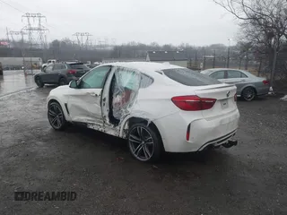 2016 BMW X6 M with VIN 5YMKW8C50G0R43150, listed as a IAAI auction lot 41463258 with 81,202 mi miles. Bid and sale history available at carsss.com. Image 3.