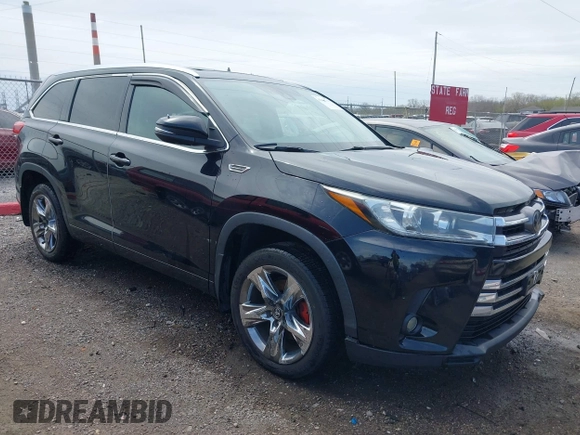 2017 Toyota Highlander Limited z VIN 5TDDZRFH5HS456593, wystawiony jako IAAI lot #42052388 z przebiegiem 181 293 mil mil oraz . Historia ofert i sprzedaży dostępna na DreamBid. Obrazek 1.