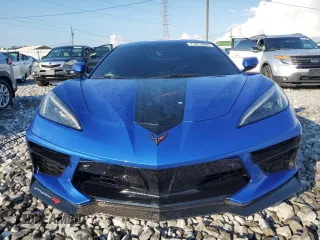 2021 Chevrolet Corvette 2LT with VIN 1G1YB2D4XM5124090, listed as a Copart auction lot 71875884 with 26,749 mi miles and Salvage Title. Bid and sale history available at carsss.com. Image 5.