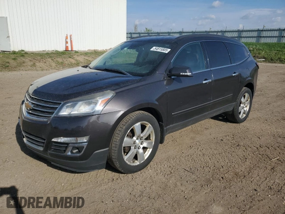 2014 Chevrolet Traverse LTZ z VIN 1GNKVJKD5EJ212952, wystawiony jako Copart lot #54815805 z przebiegiem 185 329 mil mil oraz Czysty tytuł • Clean title. Historia ofert i sprzedaży dostępna na DreamBid. Obrazek 1.