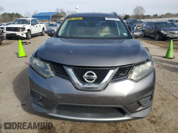 2014 Nissan Rogue SV with VIN 5N1AT2MV7EC842770, listed as a Copart auction lot 48065055 with 139,164 mi miles and Salvage Title. Bid and sale history available at carsss.com. Image 5.