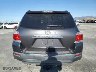 2011 Toyota Highlander with VIN 5TDZA3EH8BS015110, listed as a Copart auction lot 81560414 with 0 mi miles and Salvage Title. Bid and sale history available at carsss.com. Image 6.