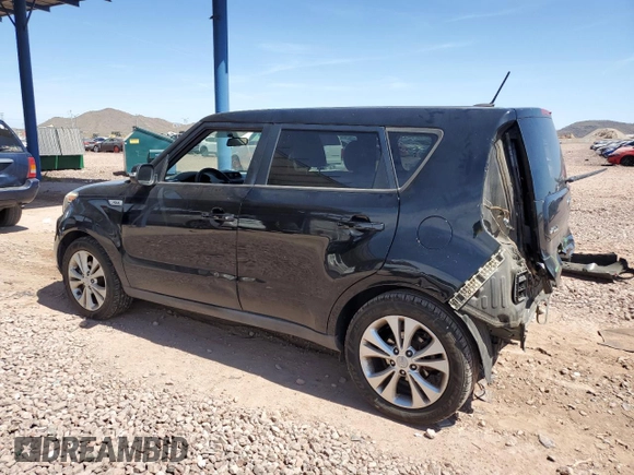 2014 Kia Soul + with VIN KNDJP3A56E7084903, listed as a Copart auction lot 50985005 with 131,745 mi miles and Salvage Title. Bid and sale history available at DreamBid. Image 2.