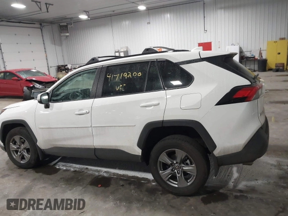 2024 Toyota RAV4 XLE with VIN 2T3P1RFV9RW488635, listed as a IAAI auction lot 41719200 with 6,175 mi miles. Bid and sale history available at carsss.com. Image 14.