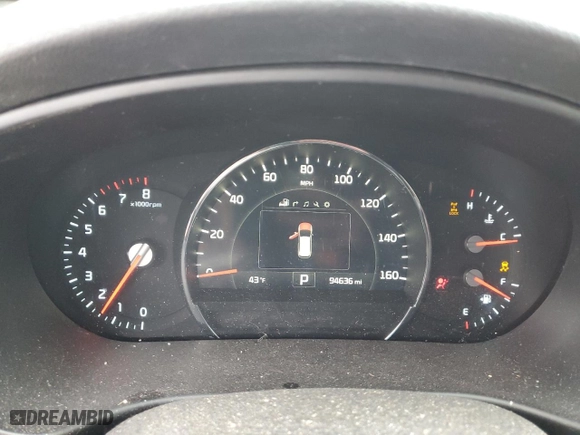 2017 Kia Sorento SX V6 with VIN 5XYPKDA57HG228433, listed as a Copart auction lot 51845215 with 94,636 mi miles and Non Repairable. Bid and sale history available at carsss.com. Image 9.