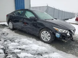 2021 Nissan Sentra S with VIN 3N1AB8BVXMY202784, listed as a Copart auction lot 52114245 with 72,786 mi miles and Salvage Title. Bid and sale history available at DreamBid. Image 4.