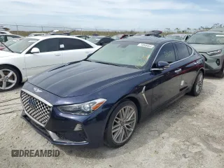2021 Genesis G70 2.0T with VIN KMTG34LA3MU074224, listed as a Copart auction lot 86339864 with 38,171 mi miles and Non Repairable. Bid and sale history available at carsss.com. Image 1.