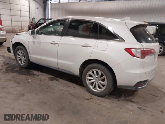 2016 Acura RDX Tech Pkg with VIN 5J8TB4H56GL018592, listed as a IAAI auction lot 41091796 with 101,569 mi miles. Bid and sale history available at carsss.com. Image 3.