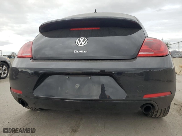 2012 Volkswagen Beetle 2.0T Turbo w/Sun/Sound with VIN 3VWV67AT2CM664806, listed as a Copart auction lot 86595164 with 158,239 mi miles and Salvage Title. Bid and sale history available at carsss.com. Image 6.