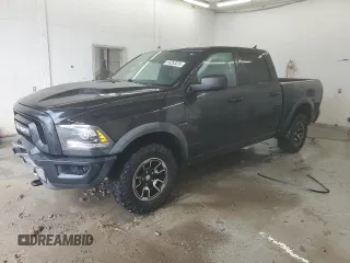 2016 Ram 1500 Rebel with VIN 1C6RR7YT6GS105815, listed as a Copart auction lot 54253235 with 150,511 mi miles and Salvage title. Bid and sale history available at DreamBid. Image 1.