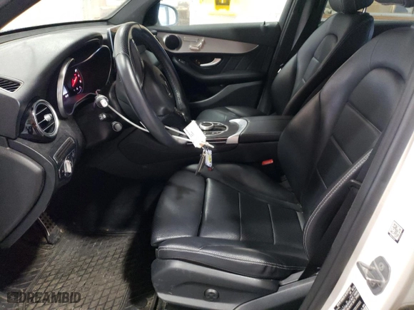2019 Mercedes-Benz GLC with VIN WDC0G4KB8K1001342, listed as a Copart auction lot 47771525 with NaN miles and Salvage Title. Bid and sale history available at carsss.com. Image 7.
