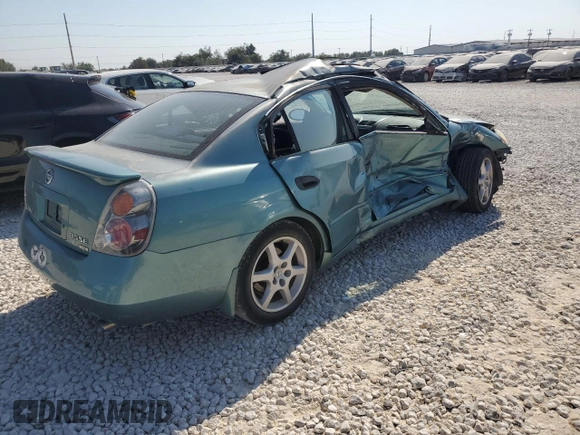 2002 Nissan Altima SE with VIN 1N4BL11D02C105510, listed as a Copart auction lot 74914454 with 117,242 mi miles and Salvage Title. Bid and sale history available at carsss.com. Image 3.