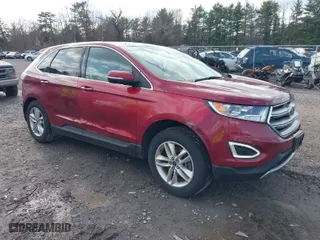 2016 Ford Edge SEL with VIN 2FMPK4J94GBB46404, listed as a IAAI auction lot 41928994 with 118,069 mi miles. Bid and sale history available at carsss.com. Image 1.