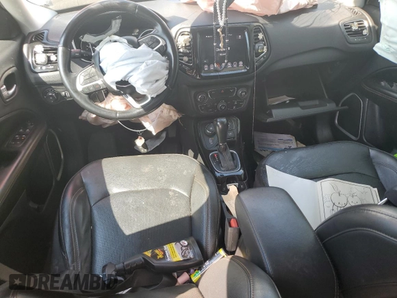 2020 Jeep Compass Limited с VIN 3C4NJDCB7LT233839, выставлен на аукционе Copart как лот 53582485 с пробегом 64 653 миль миль и Списание • Salvage title. История ставок и продаж доступна на DreamBid. Изображение 8.