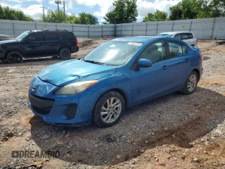 2012 Mazda 3 i Touring with VIN JM1BL1V76C1685700, listed as a Copart auction lot 55503705 with 179,515 mi miles and Salvage title. Bid and sale history available at DreamBid. Image 1.