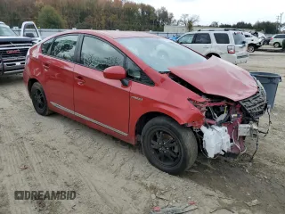 2012 Toyota Prius One with VIN JTDKN3DUXC5481729, listed as a Copart auction lot 81663884 with 88,696 mi miles and Salvage Title. Bid and sale history available at DreamBid. Image 4.