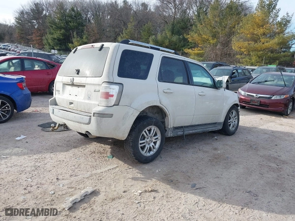 2010 Mercury Mariner Premier with VIN 4M2CN8HG3AKJ15125, listed as a IAAI auction lot 41440858 with 1 mi miles. Bid and sale history available at carsss.com. Image 4.