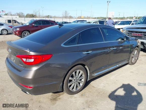 2016 Hyundai Sonata 2.4L Sport with VIN 5NPE34AF8GH407309, listed as a IAAI auction lot 41711709 with 127,460 mi miles. Bid and sale history available at carsss.com. Image 4.