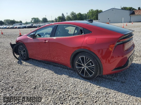 2024 Toyota Prius LE with VIN JTDADABU2R3008353, listed as a Copart auction lot 63567035 with 1,664 mi miles and Salvage title. Bid and sale history available at DreamBid. Image 2.