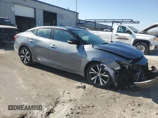 2017 Nissan Maxima S with VIN 1N4AA6APXHC373398, listed as a Copart auction lot 48699225 with 78,734 mi miles and Salvage Title. Bid and sale history available at DreamBid. Image 4.