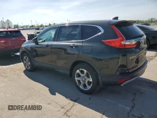 2017 Honda CR-V EX-L with VIN 2HKRW2H80HH640428, listed as a Copart auction lot 53901235 with 96,750 mi miles and Salvage Title. Bid and sale history available at carsss.com. Image 2.