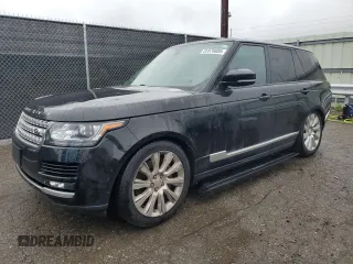 2015 Land Rover Range Rover Supercharged z VIN SALGS2TFXFA209102, wystawiony jako Copart lot #55570885 z przebiegiem 141 280 mil mil oraz Czysty tytuł • Clean title. Historia ofert i sprzedaży dostępna na DreamBid. Obrazek 1.