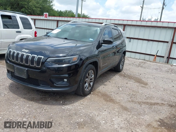 2019 Jeep Cherokee Latitude Plus with VIN 1C4PJLLX9KD333220, listed as a IAAI auction lot 42512218 with 81,064 mi miles and . Bid and sale history available at DreamBid. Image 2.