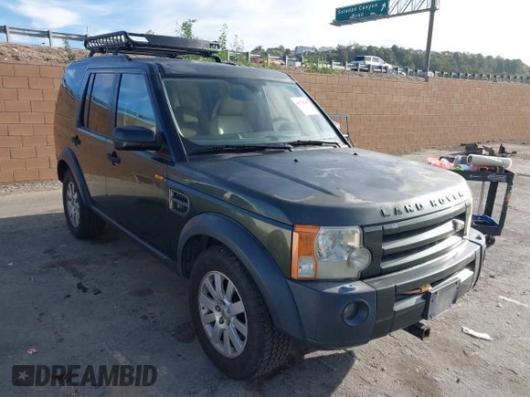 2006 Land Rover LR3 SE with VIN SALAD25426A376064, listed as a IAAI auction lot 41778365 with 279,960 mi miles. Bid and sale history available at carsss.com. Image 1.