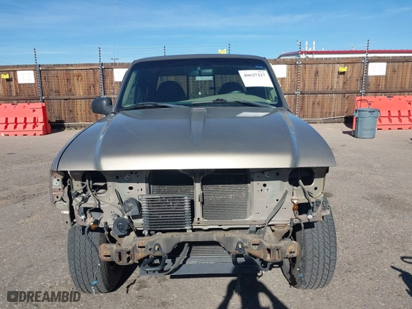 2003 Ford Ranger XL Fleet with VIN 1FTZR45E33PA88529, listed as a IAAI auction lot 40627217 with 96,282 mi miles. Bid and sale history available at carsss.com. Image 14.