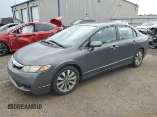 2011 Honda Civic EX-L with VIN 2HGFA1F93BH516260, listed as a Copart auction lot 54692125 with 166,715 mi miles and Clean Title. Bid and sale history available at DreamBid. Image 1.