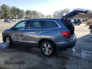 2018 Honda Pilot EX-L with VIN 5FNYF6H59JB066733, listed as a Copart auction lot 50876575 with 135,379 mi miles and Salvage Title. Bid and sale history available at carsss.com. Image 2.