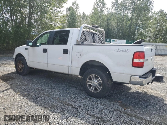 2007 Ford F-150 XLT with VIN 1FTPW14V07KC70756, listed as a Copart auction lot 57842875 with 188,998 mi miles and Clean title. Bid and sale history available at DreamBid. Image 2.